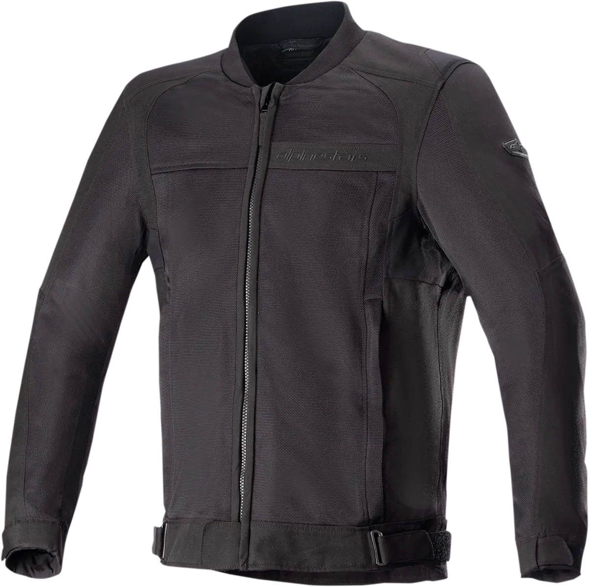 Alpinestars Luc V2 Air Jacket – Lightweight Ventilated Motorcycle Jacket In Black/Black, Size Small (3308822-1100-S) 1