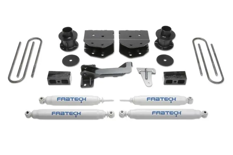 Fabtech 4-Inch Budget Lift System With Performance Shocks For 2005–2007 Ford F-250/F-350 4Wd 1