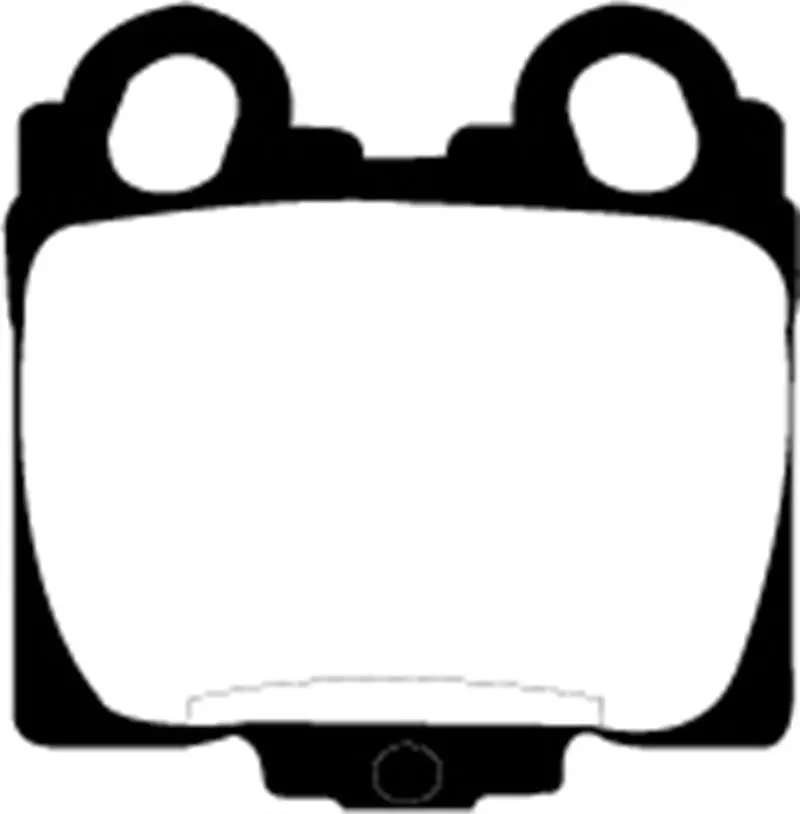 Ebc Greenstuff Rear Brake Pads For 1998–2005 Lexus Gs300 (3.0L) 1