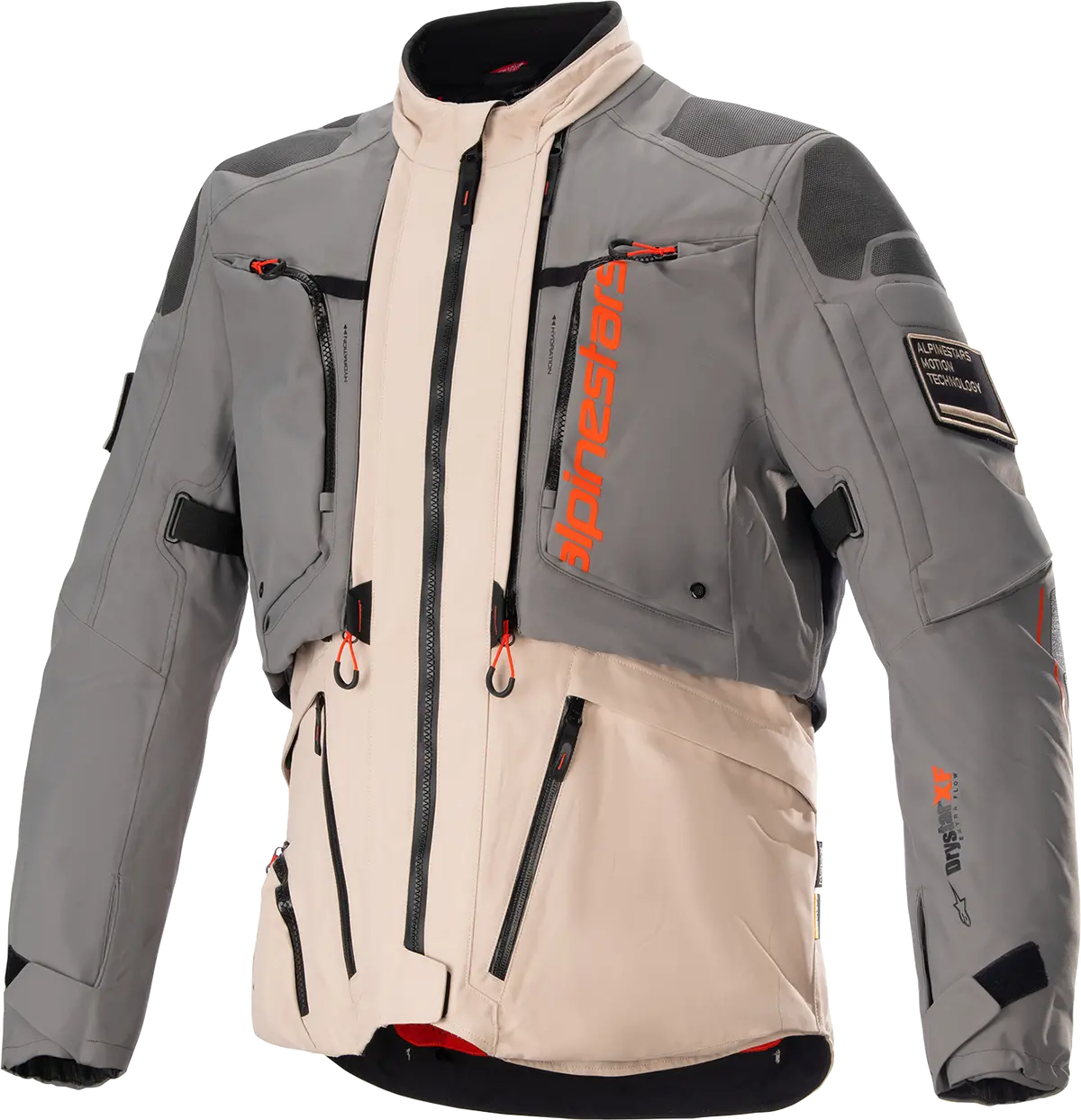 Alpinestars Amt 10-R Drystar Waterproof Motorcycle Jacket – Graphite/Black, Size 4Xl 1