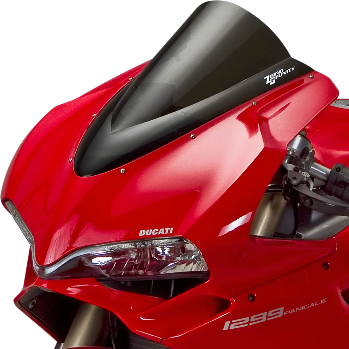 Zero Gravity Smoke-Tinted Double Bubble Windscreen For Ducati Panigale 1299 (Part #16-739-02) 1