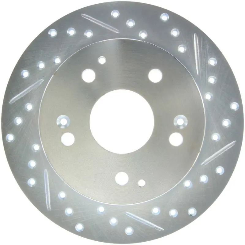 Stoptech Select Sport Drilled & Slotted Brake Rotor – Front Right 1