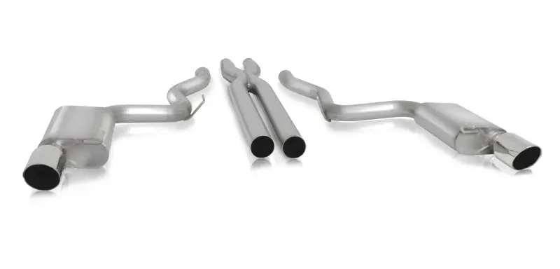 Gibson Stainless Steel 3-Inch Cat-Back Dual Exhaust For 2015–2017 Ford Mustang Gt (5.0L) 1