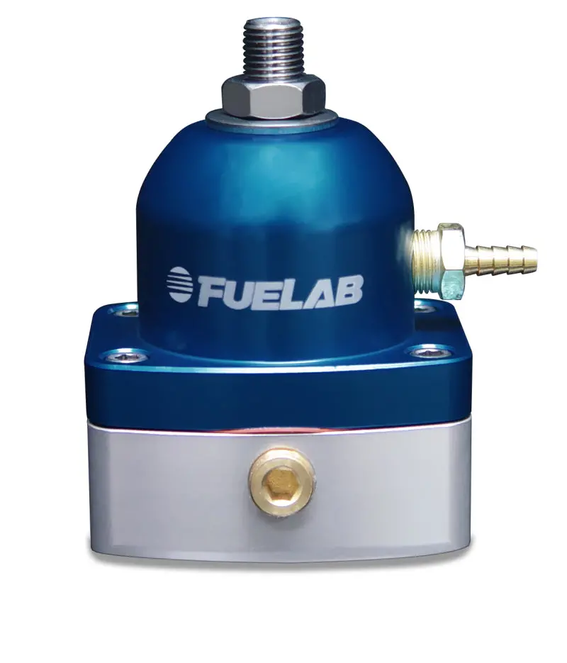 Fuelab 515 Carb Adjustable Fpr 4-12 Psi (2) -6An In (1) -6An Return - Blue 1