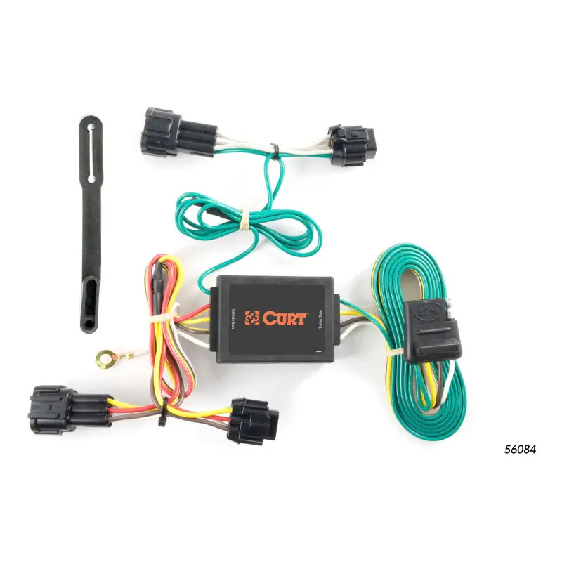 Curt Custom 4-Way Flat Trailer Wiring Harness For 2009–2014 Nissan Cube 1