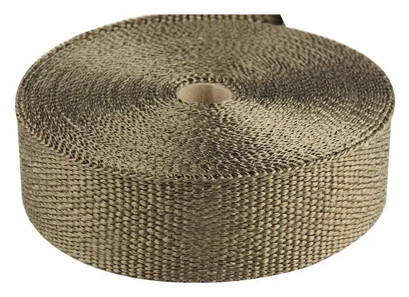 Torque Solution Universal Lava Exhaust Wrap – 1 Inch X 50 Feet 1