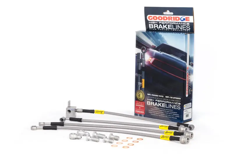 Goodridge Stainless Steel Brake Line Kit For 1989–2005 Mazda Miata 1