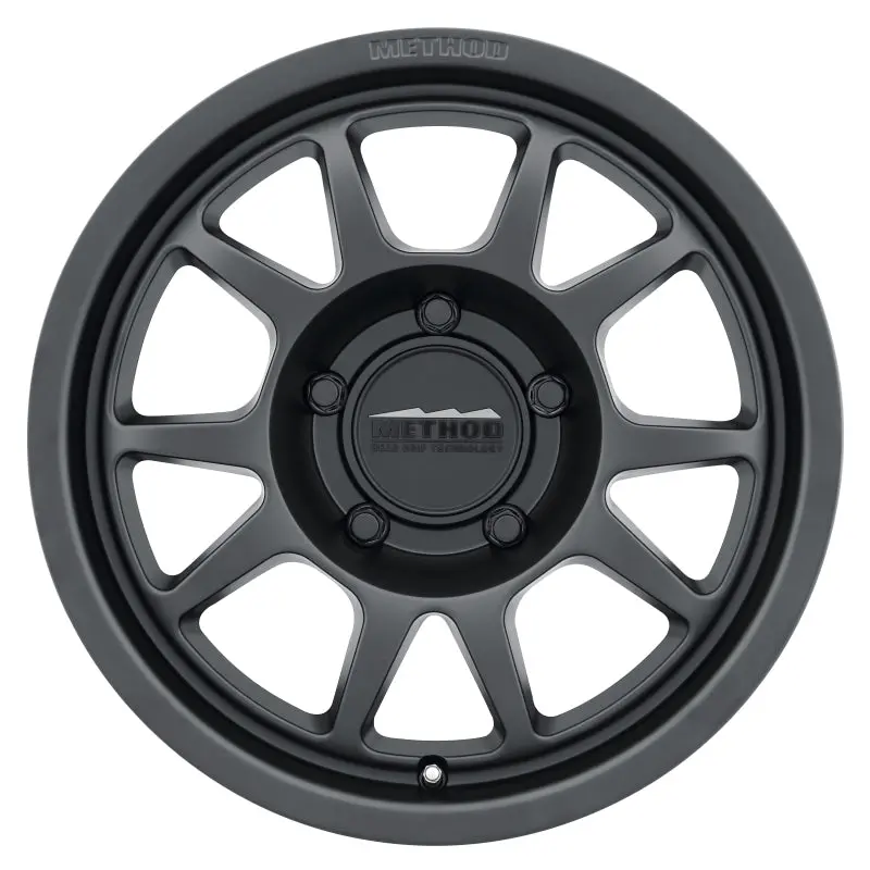 Method Mr702 Matte Black Alloy Wheel – 16X8 Inches, 0Mm Offset, 5X120 Bolt Pattern, 72.6Mm Center Bore 1
