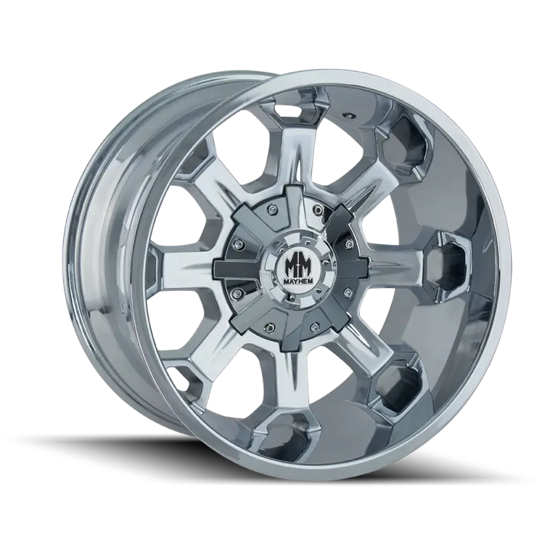 Mayhem 8105 Combat Chrome Wheel – 18X9", 5X150 Bolt Pattern, 18Mm Offset, 110Mm Hub Bore 1