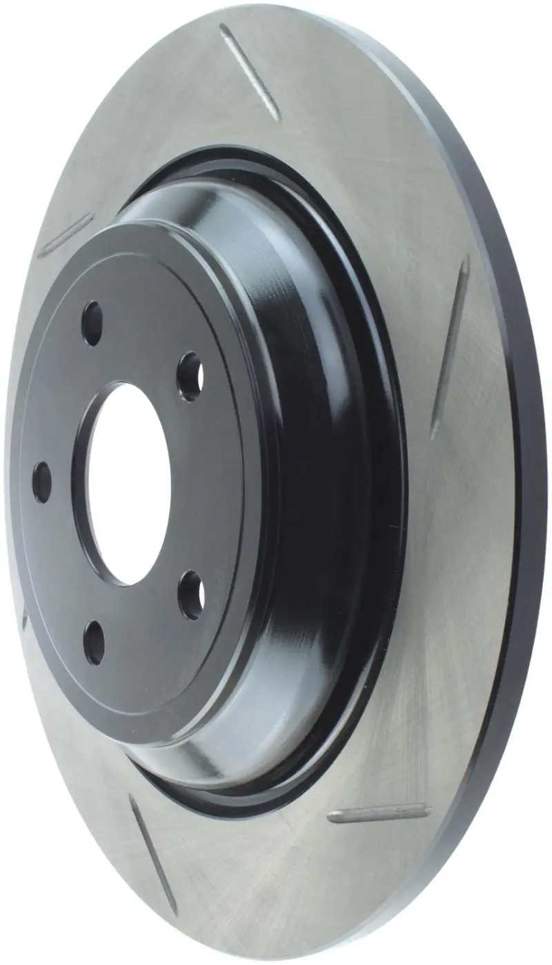 Stoptech 2016 Ford Focus Rs Slotted Rear Left Sport Brake Rotor 1