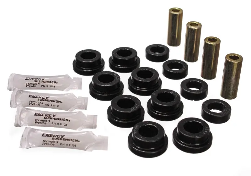 Energy Suspension Black Rear Control Arm Bushings For 1989–1995 Honda Civic/Crx & 1993–1997 Del Sol (Incl. Vtec) 1