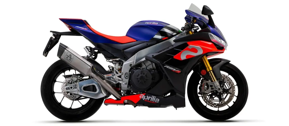Arrow Racing Pista Exhaust Muffler With Link Pipe – Compatible With 2019–2020 Aprilia Rsv4 1100 & Tuono V4 1100 1