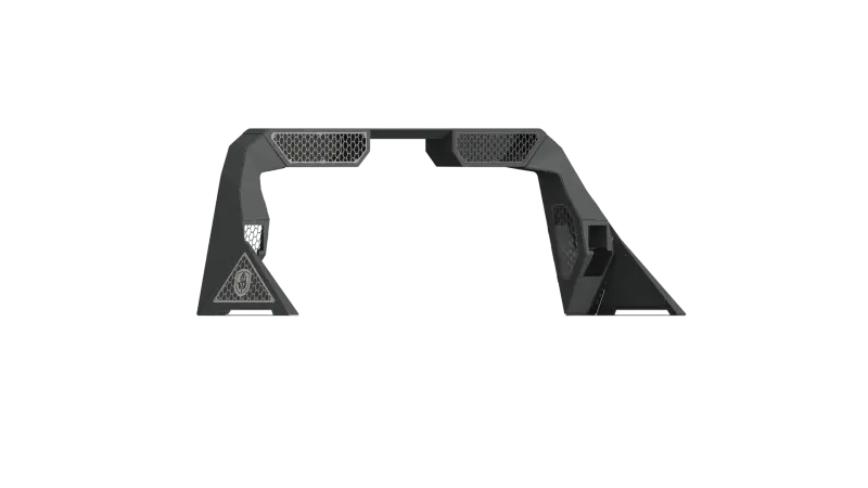 Road Armor Id Headache Rack With Integrated Bedrail Pods, Dual 10-Inch Light Mounts, Brake Lamp Cutouts, And Hyve Design – Raw Finish For 1999–2020 Ford F-250 1