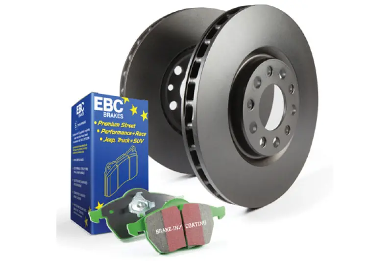 Stage 14 Brake Kit: Greenstuff6000 Pads & Rk Drilled Rotors 1