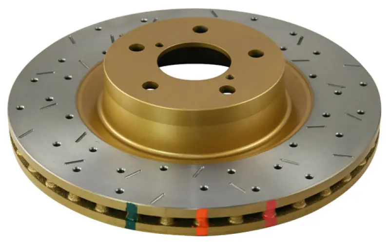 Dba 4000 Series Drilled And Slotted Front Brake Rotors For 2001–2002 Ford Escape And Mazda Tribute 1