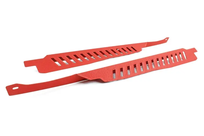 Perrin Red Fender Shroud Set For 2011–2014 Subaru Wrx And Sti 1