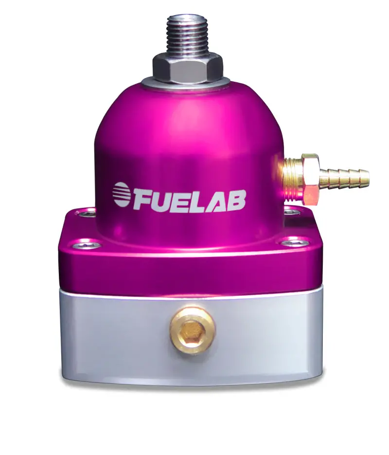 Fuelab 515 Carb Adjustable Fpr 4-12 Psi (2) -6An In (1) -6An Return - Purple 1