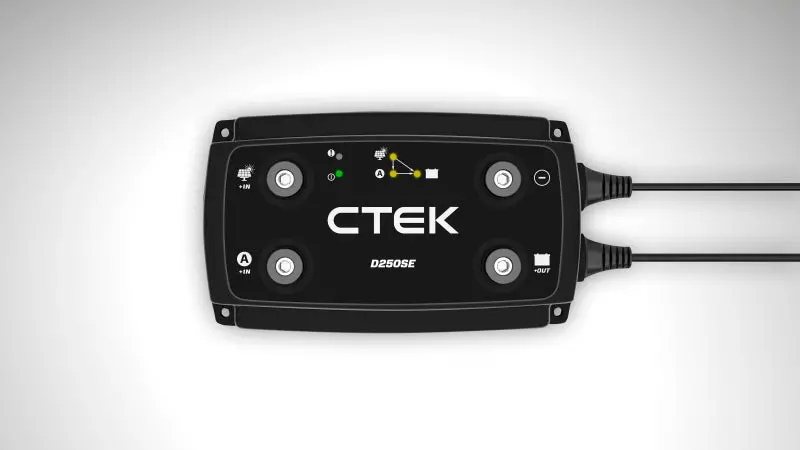 Ctek D250Se Dual-Voltage Battery Charger — 11.5V To 23V 1