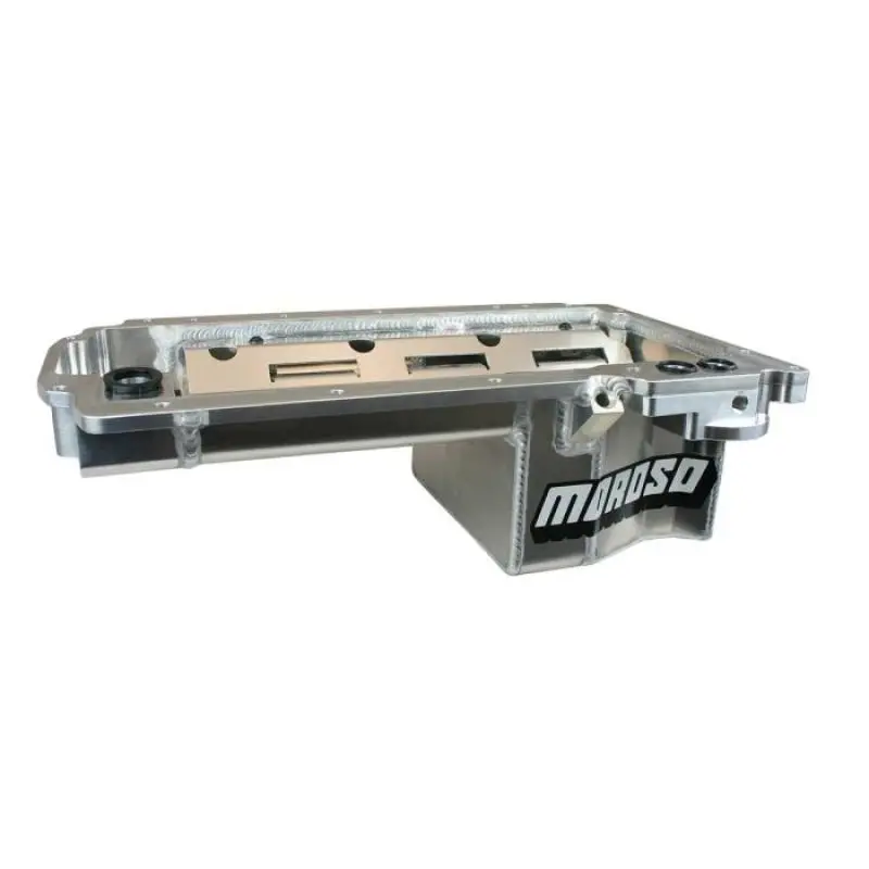 Moroso Lv1 Rear-Sump Oil Pan With 6-Inch Depth And Road Race Baffle – Gm Ls Engine Compatible 1