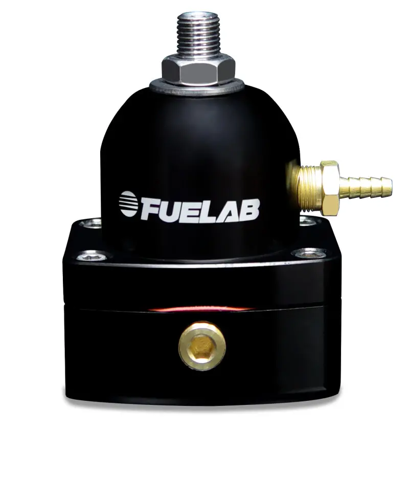 Fuelab 525 Tbi Adjustable Fpr In-Line 10-25 Psi (1) -6An In (1) -6An Return - Black 1