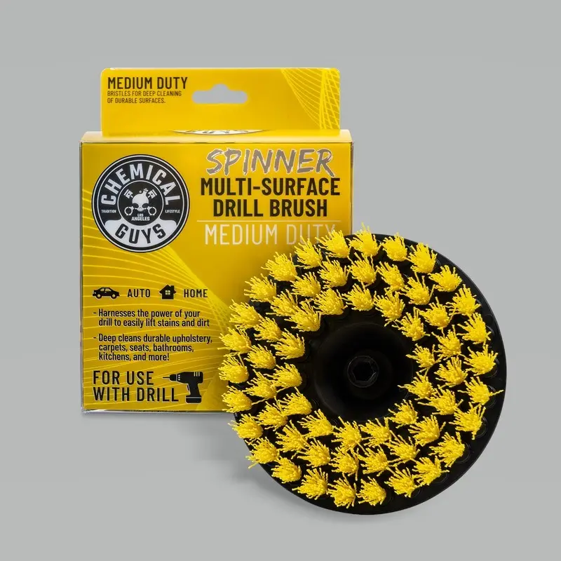 Chemical Guys Medium-Duty Carpet Brush With Drill Attachment 1