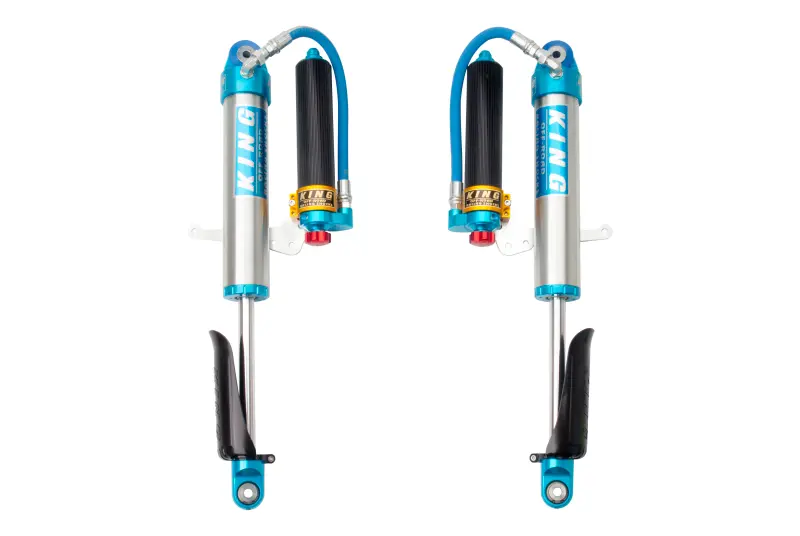 King 2.5-Inch Remote-Reservoir Front Shocks With Adjustable Compression For 2018+ Jeep Wrangler Jl – 6-Inch Lift Compatible 1