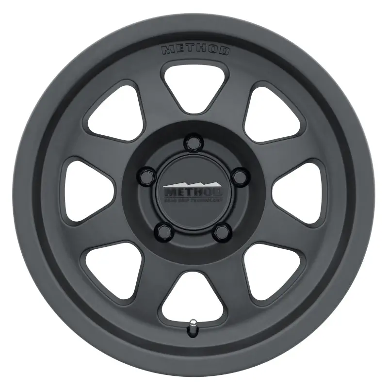 Method Mr701 Matte Black Alloy Wheel – 17X8.5", 0Mm Offset, 5X114.3 (5X5"), 71.5Mm Center Bore 1