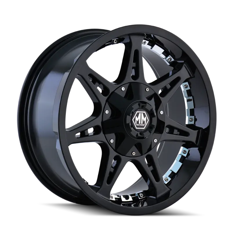 Mayhem 8060 Missile 20X9 / 5X139.7 Bp / 18Mm Offset / 110Mm Hub Black Wheel 1