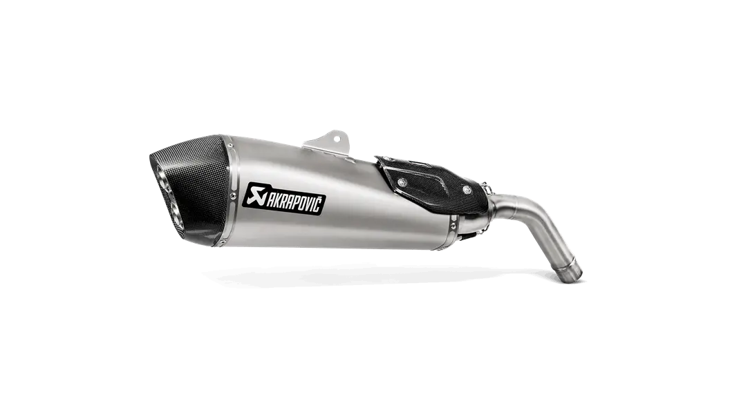 Akrapovic Slip-On Exhaust System For 2019 Triumph Tiger 800 1