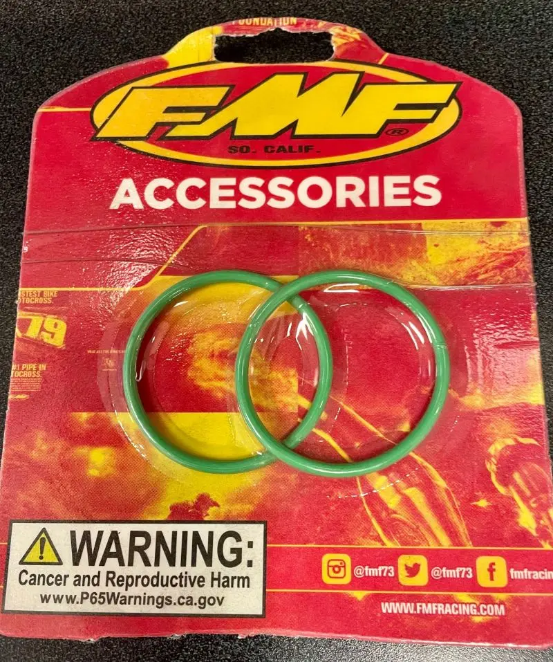 Fmf Racing Kx125 Exhaust Pipe O-Ring Rebuild Kit (Part #014884) For 2003–2007 Models 1