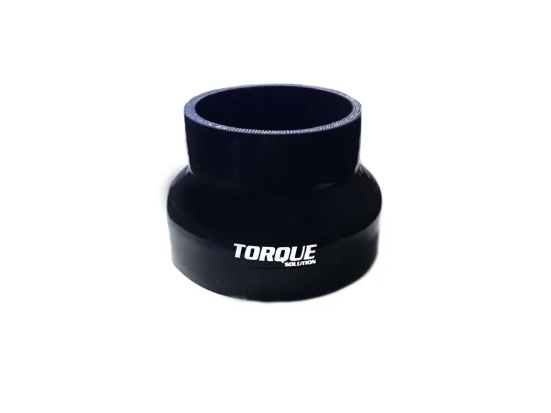 Torque Solution 3" To 4" Black Universal Silicone Transition Coupler 1