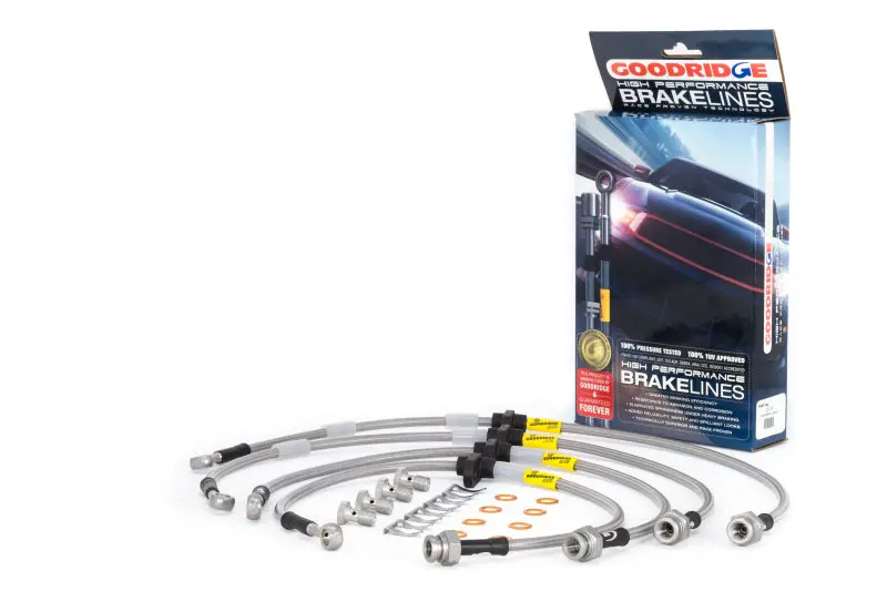 Goodridge Stainless Steel Brake Lines For 1991–1995 Acura Legend – High-Performance Dot-Friendly Kit 1