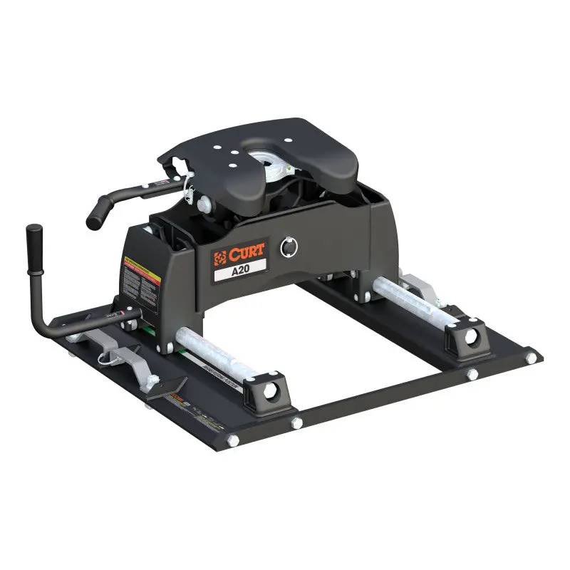 Curt A20 5Th-Wheel Hitch With Ford Factory Puck System Compatibility And Roller Design 1