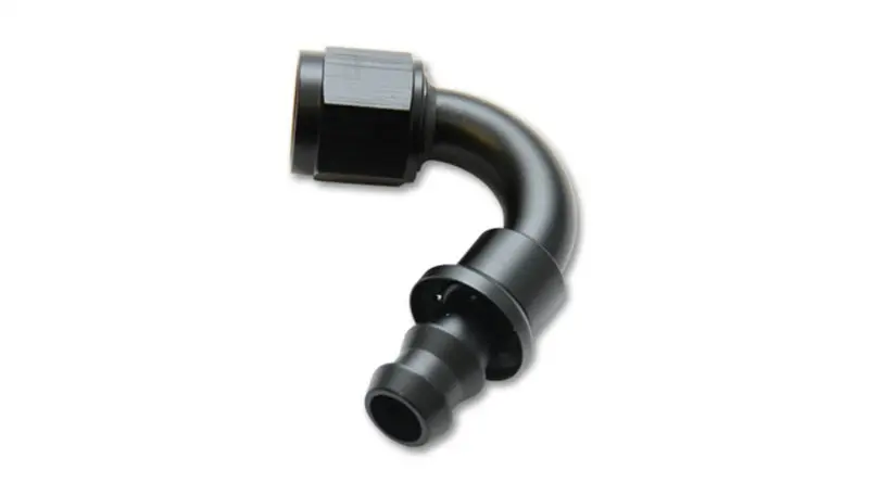 120-Degree Push-On Hose Elbow Fitting – Vibrant -8An 1