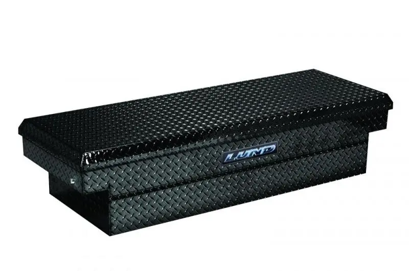 Lund Universal Aluminum Single Lid Hd 28 Cross Bed Box - Black 1