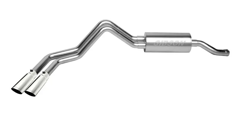 Gibson Dual-Sport Cat-Back Exhaust For 2000–2001 Chevrolet Tahoe (4.8L) – 2.25" Stainless Steel System 1