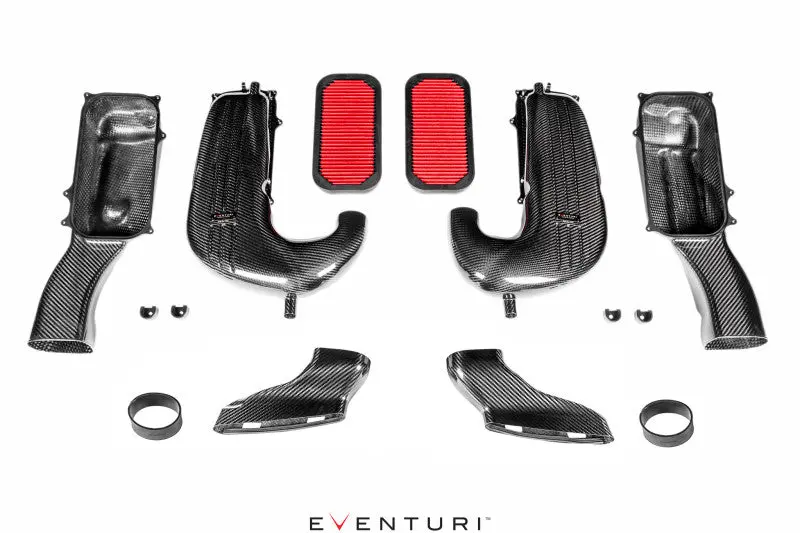 Eventuri Carbon Fiber Intake System – V2 Design For Mercedes-Benz W205 C63 S Amg 1
