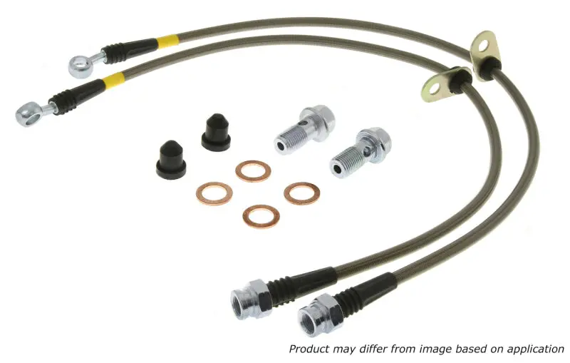 Stoptech Stainless Steel Rear Brake Lines For Bmw E36 M3 1