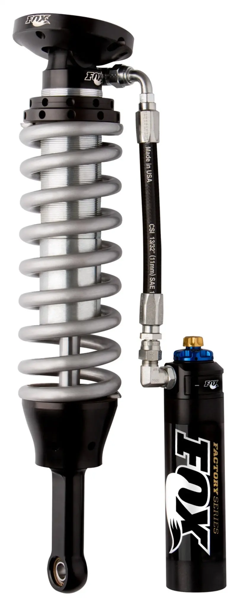 Fox Factory Series 2.5 Remote Reservoir Coilover Shock – For 2006+ Dodge Ram 1500 4Wd, 4–6 Inch Lift 1
