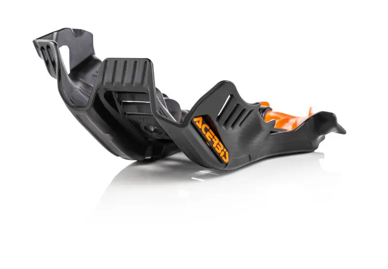 Acerbis Skid Plate For Ktm/Husqvarna/Gasgas 250–300 Sx/Tc/Tx/Xc/Mc/Ex (2019–2022) – Black With Orange Accents 1