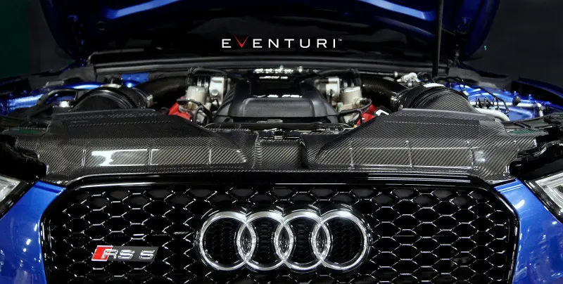 Eventuri Black Carbon Fiber Slam Panel Cover For Audi B8 Rs4 1