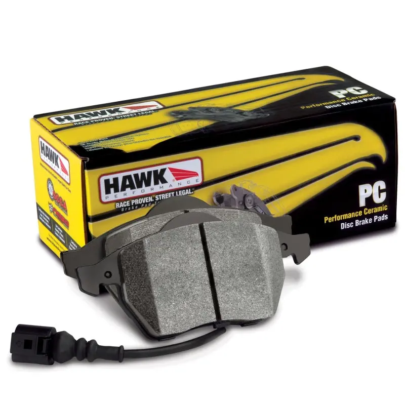 Hawk Performance Street Brake Pads For 2020–2021 Chevrolet Corvette C8 Z51 Front Axle 1