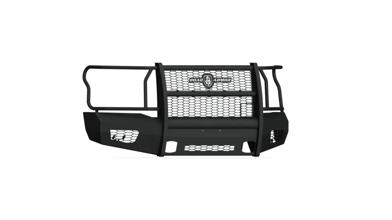 Road Armor Vaquero Full-Width Front Bumper With Integrated Guard For 2018–2020 Ford F-150 – Textured Black Finish 1