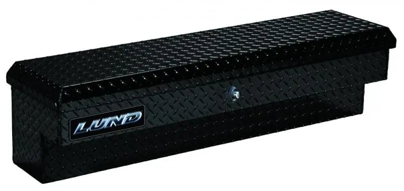 Lund Universal Aluminum Storage Box – Compact Specialty Cargo Organizer In Matte Black 1